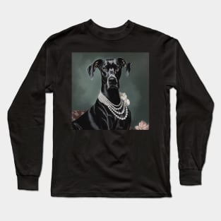 Pearly Great Dane Long Sleeve T-Shirt